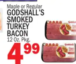 Bravo Supermarkets GODSHALL'S SMOKED TURKEY BACON offer
