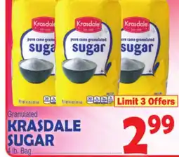 Bravo Supermarkets KRASDALE SUGAR offer