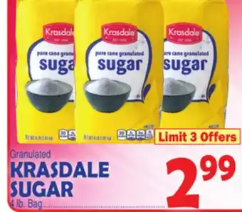 Bravo Supermarkets KRASDALE SUGAR offer
