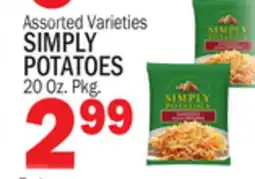 Bravo Supermarkets SIMPLY POTATOES offer
