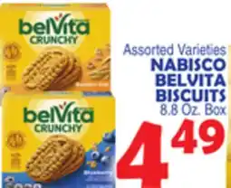Bravo Supermarkets NABISCO BELVITA BISCUITS offer