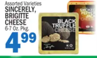 Bravo Supermarkets SINCERELY BRIGITTE CHEESE offer