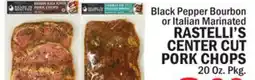 Bravo Supermarkets RASTELLI'S CENTER CUT PORK CHOPS offer