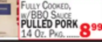 Bravo Supermarkets PULLED PORK offer