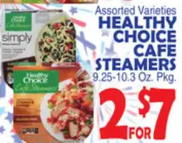Bravo Supermarkets HEALTHY CHOICE CAFE STEAMERS offer