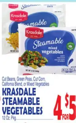Bravo Supermarkets KRASDALE STEAMABLE VEGETABLES offer