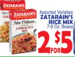 Bravo Supermarkets ZATARAIN'S RICE MIX offer