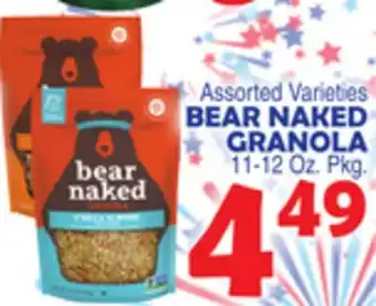 Bravo Supermarkets BEAR NAKED GRANOLA offer