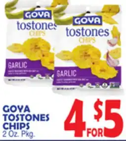 Bravo Supermarkets GOYA TOSTONES CHIPS offer
