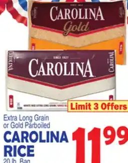 Bravo Supermarkets CAROLINA RICE offer