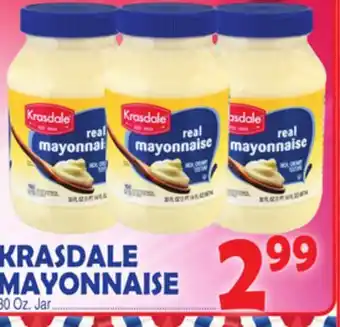 Bravo Supermarkets KRASDALE MAYONNAISE offer