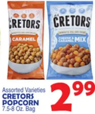 Bravo Supermarkets CRETORS POPCORN offer