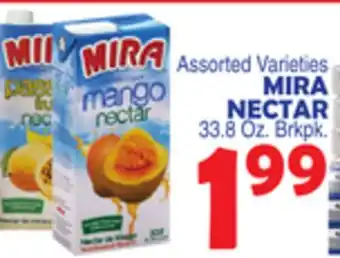 Bravo Supermarkets MIRA NECTAR offer
