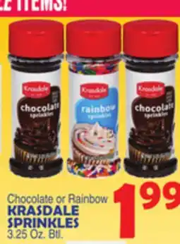 Bravo Supermarkets KRASDALE SPRINKLES offer