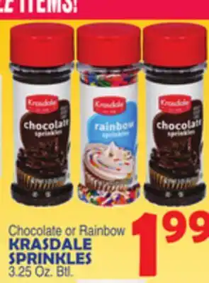 Bravo Supermarkets KRASDALE SPRINKLES offer