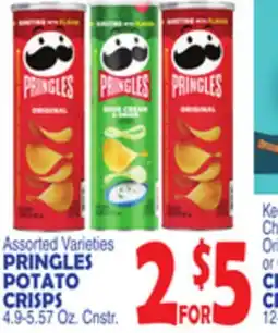 Bravo Supermarkets PRINGLES POTATO CRISPS offer