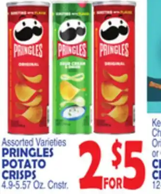 Bravo Supermarkets PRINGLES POTATO CRISPS offer