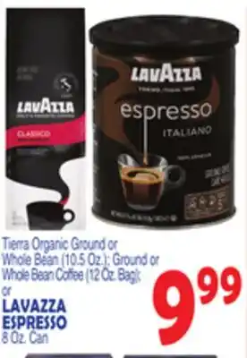 Bravo Supermarkets LAVAZZA ESPRESSO 8 Oz. Can offer