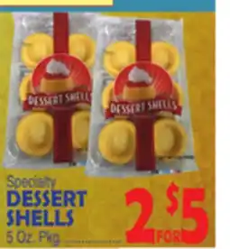Bravo Supermarkets DESSERT SHELLS offer