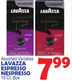 Bravo Supermarkets LAVAZZA ESPRESSO NESPRESSO offer