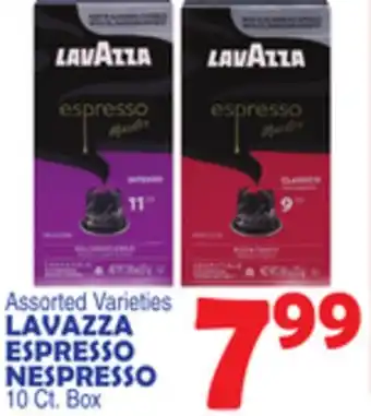 Bravo Supermarkets LAVAZZA ESPRESSO NESPRESSO offer
