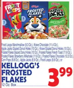 Bravo Supermarkets KELLOGG'S FROSTED FLAKES offer