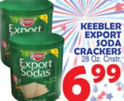 Bravo Supermarkets KEEBLER EXPORT SODA CRACKERS offer