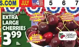 Bravo Supermarkets LARGE CHERRIES offer