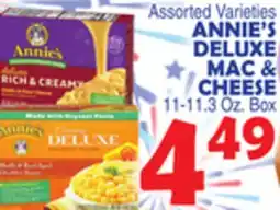 Bravo Supermarkets ANNIE'S DELUXE MAC & CHEESE offer