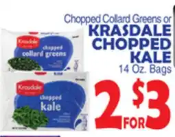 Bravo Supermarkets KRASDALE CHOPPED KALE offer