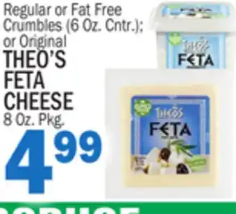Bravo Supermarkets THEO'S FETA CHEESE offer