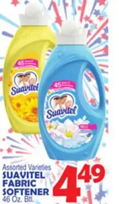 Bravo Supermarkets SUAVITEL FABRIC SOFTENER offer