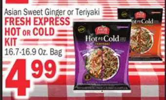 Bravo Supermarkets FRESH EXPRESS HOT OR COLD KIT offer