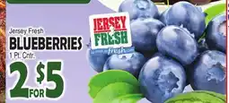 Bravo Supermarkets BLUEBERRIES offer