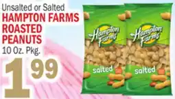 Bravo Supermarkets HAMPTON FARMS ROASTED PEANUTS offer