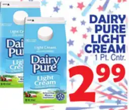 Bravo Supermarkets DAIRY PURE LIGHT CREAM offer
