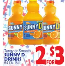 Bravo Supermarkets SUNNY D DRINKS offer