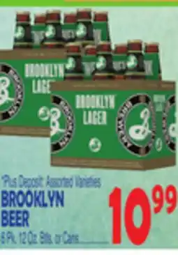 Bravo Supermarkets BROOKLYN BEER offer