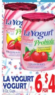 Bravo Supermarkets LA YOGURT YOGURT offer