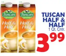 Bravo Supermarkets TUSCAN HALF & HALF offer