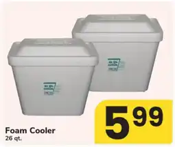 ACME Foam Cooler offer
