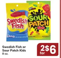 ACME Swedish Fish or Sour Patch Kids offer