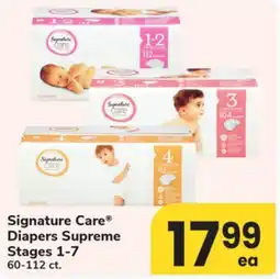 ACME Signature Care Diapers Supreme Stages 1 offer