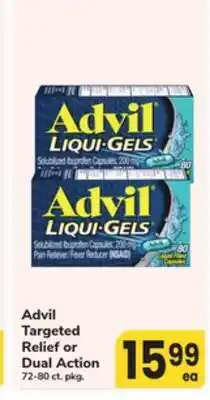 ACME Advil Targeted Relief or Dual Action offer