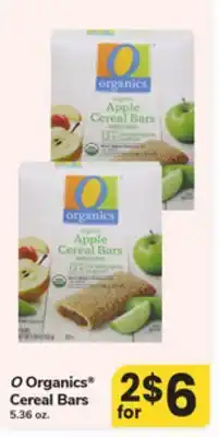 ACME O Organics Cereal Bars offer