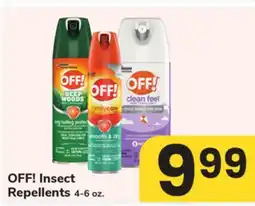 ACME OFF! Insect Repellents offer