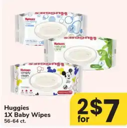 ACME Huggies 1X Baby Wipes offer