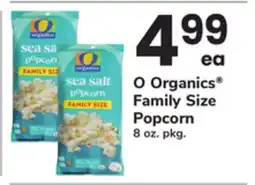 ACME O Organics Family Size Popcorn offer