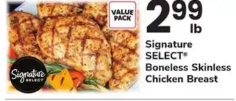 ACME Signature SELECT Boneless Skinless Chicken Breast offer