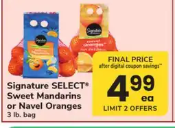 ACME Signature SELECT Sweet Mandarins or Navel Oranges offer